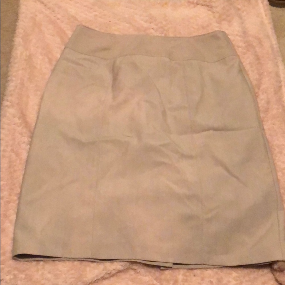 Tan business casual skirt